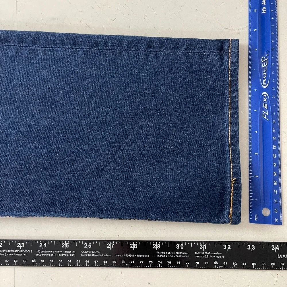 Levis 501 Jeans Mens 38x32 Blue Original Fit Straight Dark Wash Denim Cowboy 90s